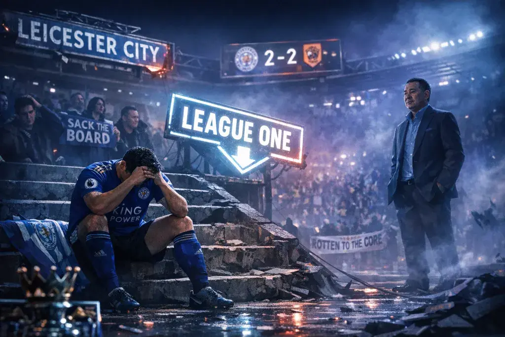 Leicester City Plummets to Third Tier a Decade After Historic Premier League Triumph